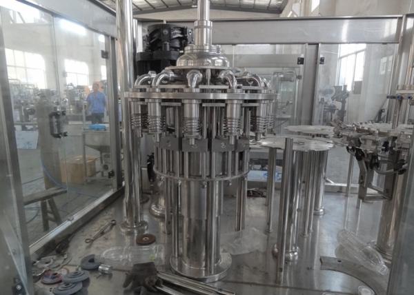 0.6MPa PLC Control Pet Bottle Filling Machine For Hot Filling Production Line