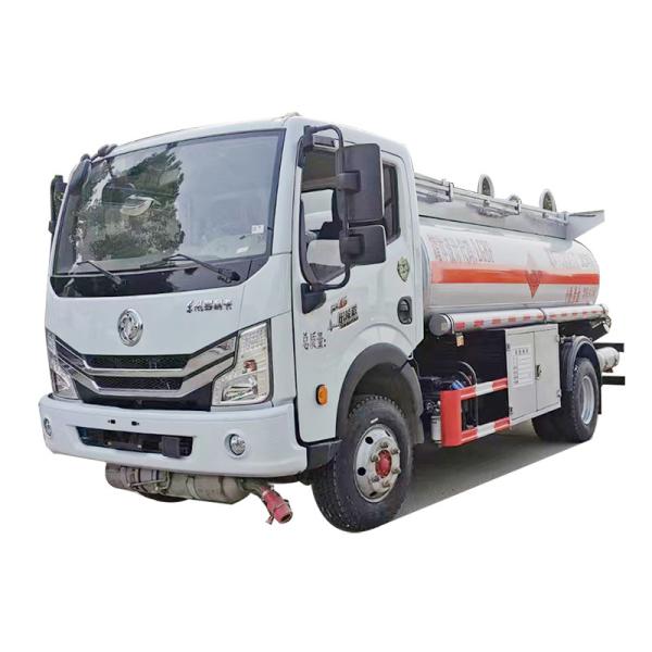 2024 New Type Dongfeng Fuel Oil Tanker Truck Price 6CBM Fuel Bowser Mobile