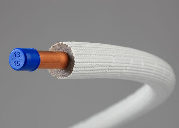 PE Insulated 1 4 Copper Refrigeration Tubing Fire Resistance Ac Copper Pipe
