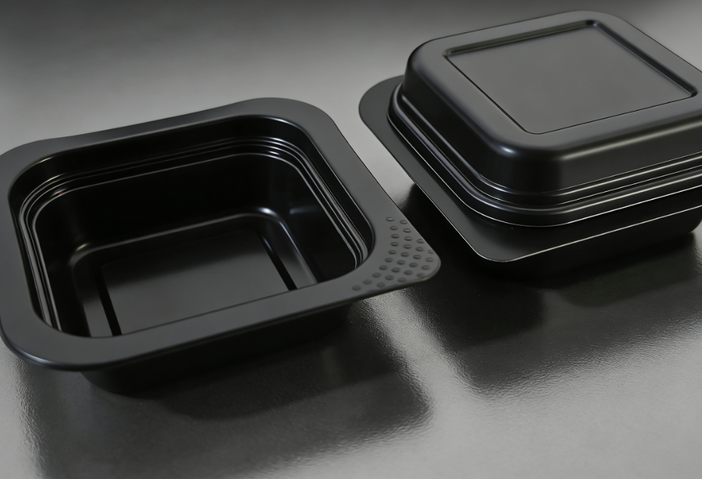 Customized disposable mini PET square sauce cup