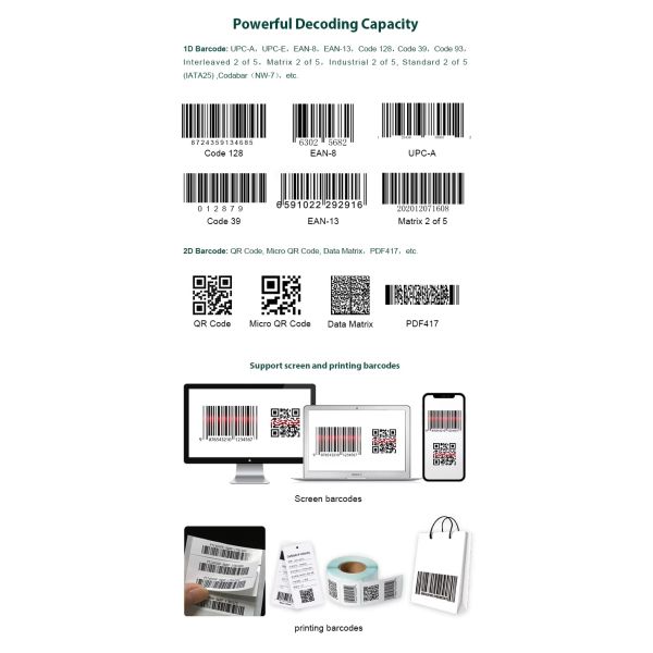 Embedded OEM Barcode Scan Engine Access Control 2D Barcode Scanner Module Mini