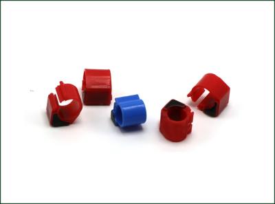 Red Blue Animal Rfid Pigeon Ring Tag For Bird Tracking ISO 11784 / 11785