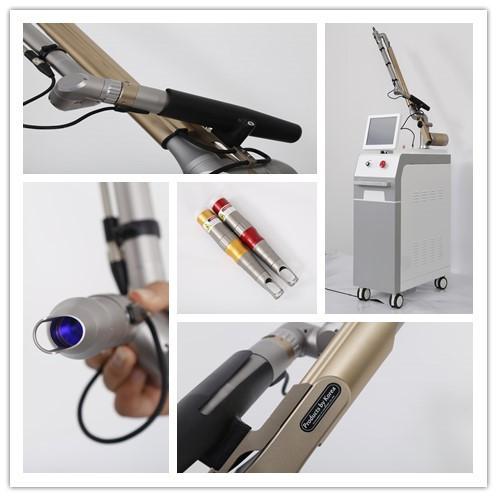 Professional 1064/532nm Q Switch ND Yag Laser Tattoo Removal Machine