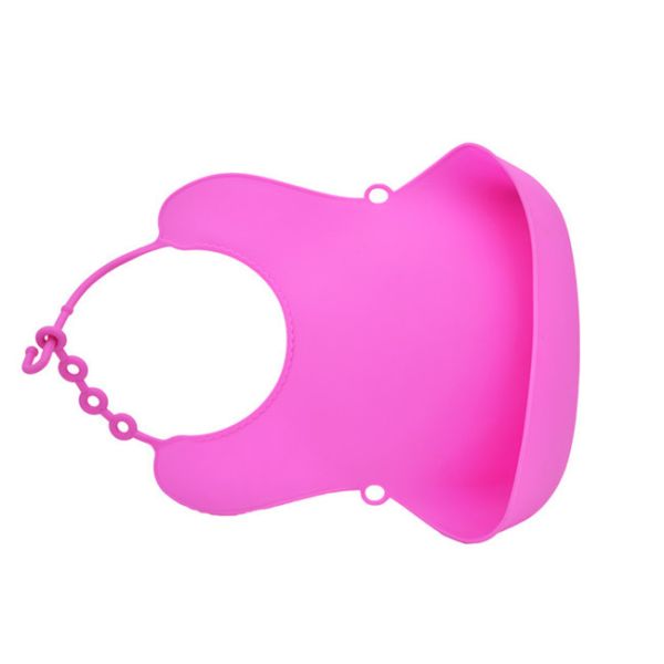 100% Waterproof Toddler Silicone Baby Bibs Food Grade Material TPE Easy To Use