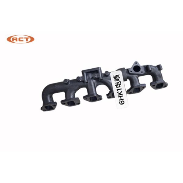 STD Size Mechanical Excavator Pipe Fittings 6HK1 EFI Exhaust Manifold