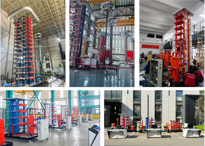 100kV-4800kV Lightning Impulse Voltage Generator High Voltage Test System