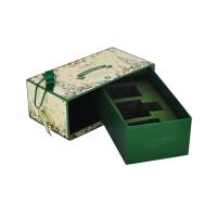 Boîte cosmétique de carton de bougie de rectangle avec l'ODM d'OEM d'insertion de mousse