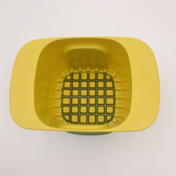 2 in 1 Vegetable Chopper Dicing Slitting Manual Slicer Press Garlic etc Stainless Steel