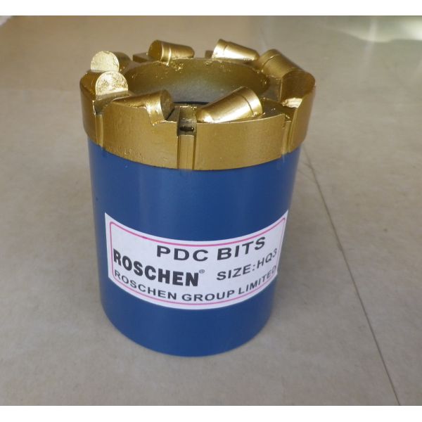 PDC / PCD Diamond Core Drill Bits for Geotechnical and API Oil Gas Well Diamond Core Drilling