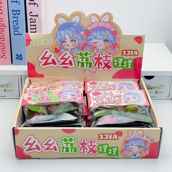 Jouets à compresser doux TPR Cartoon mignon Jouets à pétrir pour enfants