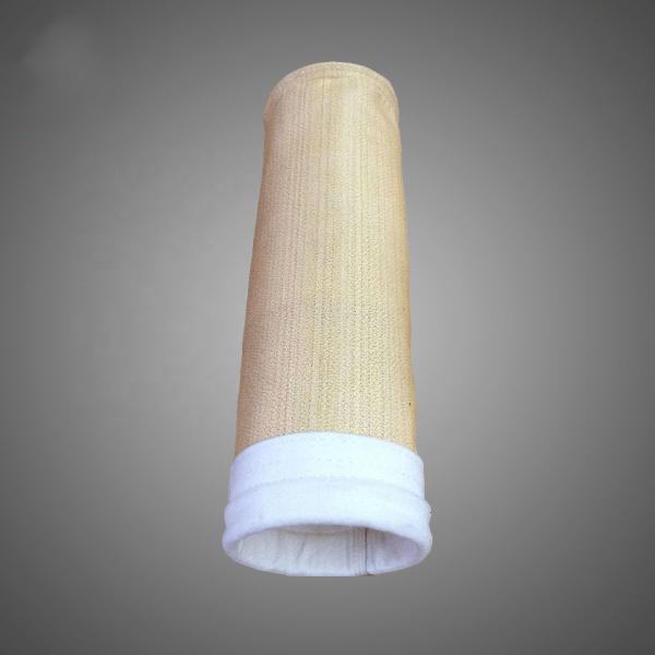 saco de filtro de 500gsm~550gsm Aramid Nomex para a indústria de cimento da planta do asfalto
