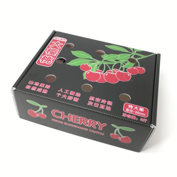Caixa interurbana do transporte do anti roedor de Cherry Reusable Corrugated Plastic Boxes 3.0mm