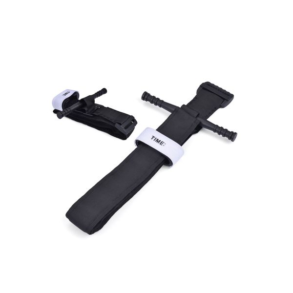 Dansky High Quality Black Cat Thicker Rod Tourniquet Eco-Friendly 100% Nylon Strong Adhesive Manual Hook and Loop Tape