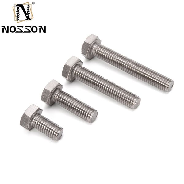 ZINC PLATED Stainless Steel Hex Bolt and Nuts Washer 304 316 for High Tensile Strength in Industrial Applications