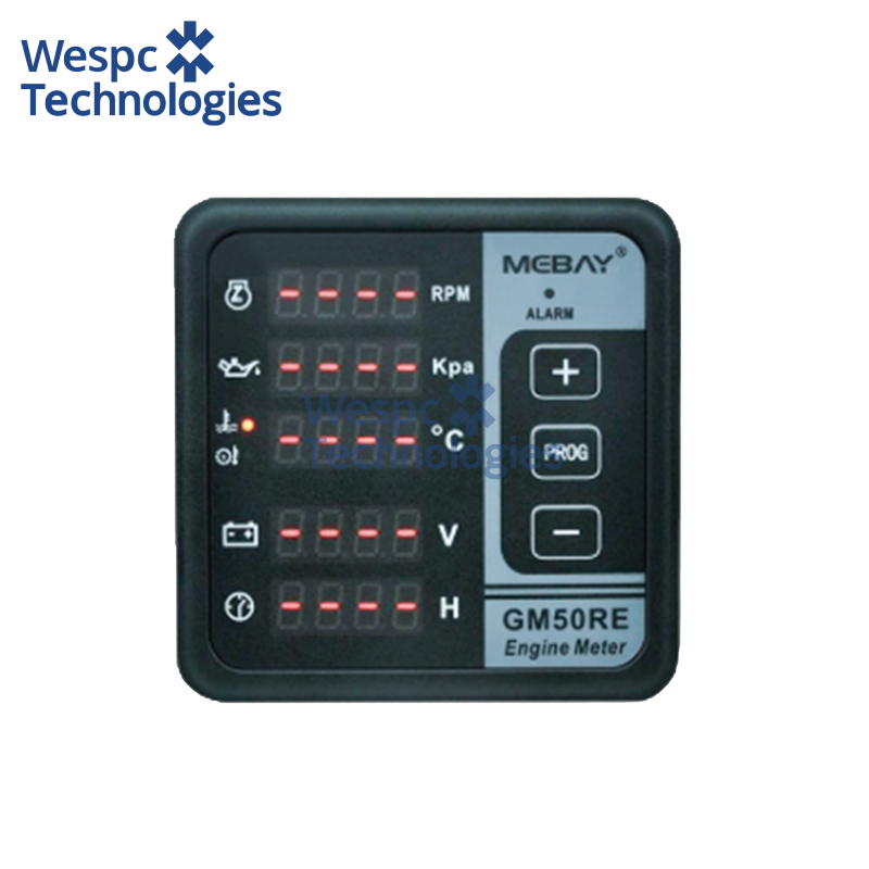WESPC Original GM50RE Vice Display Generator Engine Meter Monitor RS485 Port