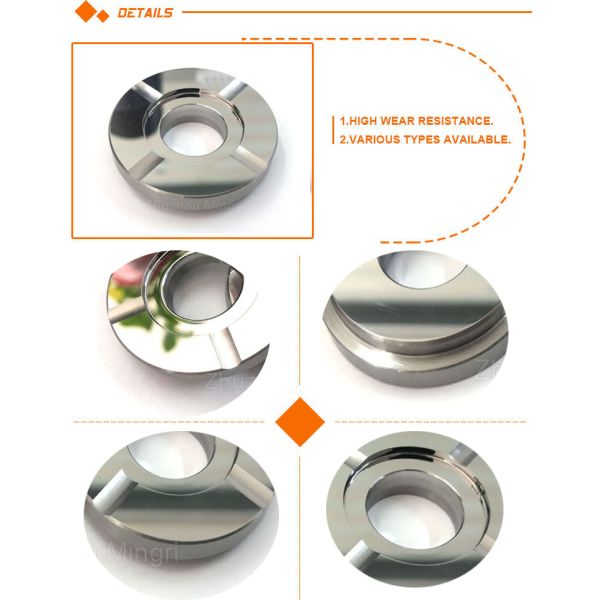 Высокая втулка карбида вольфрама рукава вала сопротивления давления для химиката нефти промышленного