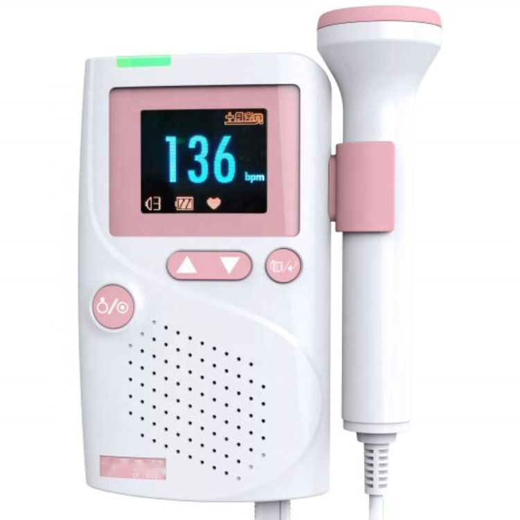 Cardiology CE Certified Wholesale Price Ultrasound Baby Heart Rate Monitor Fetal Doppler Doppler Heart Detector