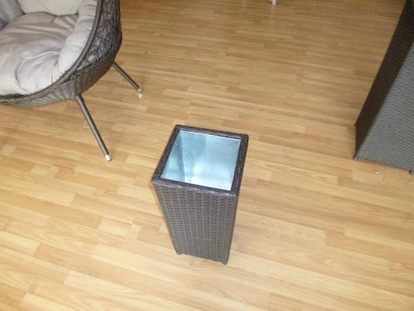 All Weather Wicker Flower Pot