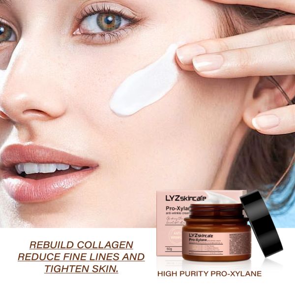 LYZ Anti-Aging Whitening Moisturizer 50g Factory Wholesale Niacinamide Proxylane Face Cream Lotion for Home Spa Day Night