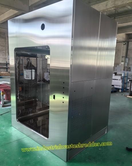 OEM To Produce SUS316L Medical Equipment Shell Transfer Cabin Laser Cutting Inner Side Mirror Finish Customize Stainless Steel Medical Cabinet 316