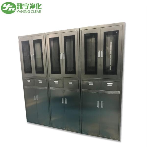 Sus304 Hospital 0.8mm Stainless Steel Medical Cabinet For Operating Room