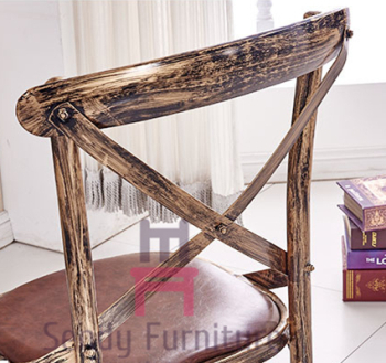 Древесина любит стулья ресторана металла кс задние стильные с местами кожи Брауна