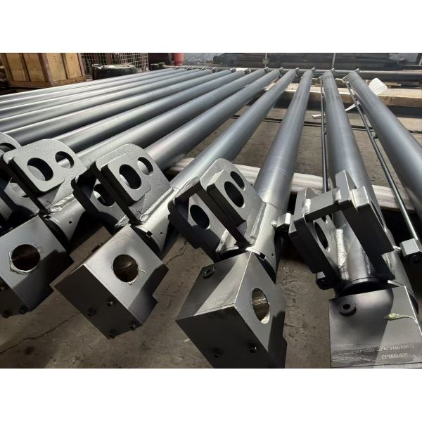 ODM OEM Construction Telescopic Agricultural Hydraulic Cylinder Hard Chrome Plated Steel