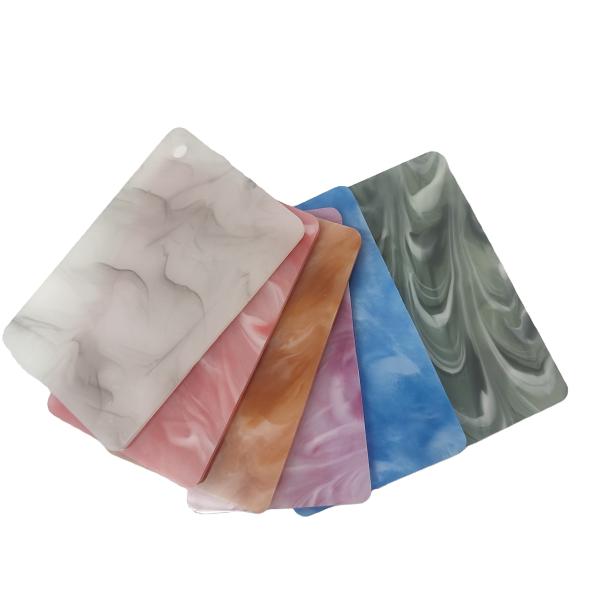 Antiscratch 4x8 5mm Acrylic Sheet Plexiglass Plastic Milky Marble For Greenhouse