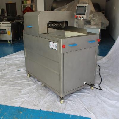Precision Automatic Chicken Dicing Machine Frozen Meat Cube Cutting Machine 4KW