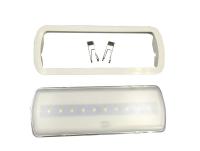 Batería ahuecada techo recargable 240V SMD 5730 de la luz de emergencia LED