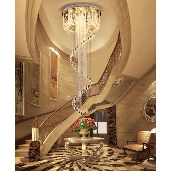 Modern crystal chandelier LED light Fixture For living room luxury Chandelier(WH-NC-39)