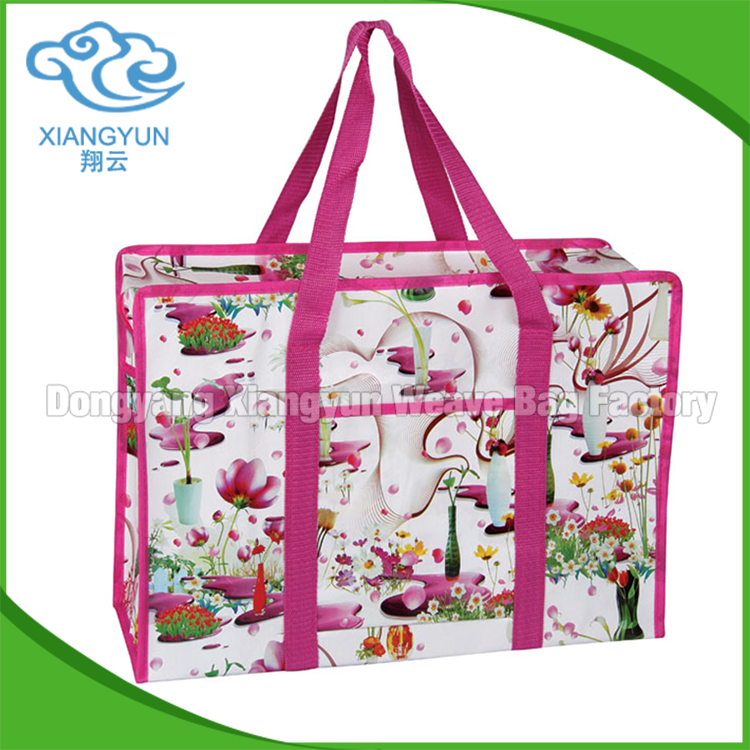 Printing Laminated Non Woven Fabric Shopping Bags Waterproof Non Woven Poly Bag