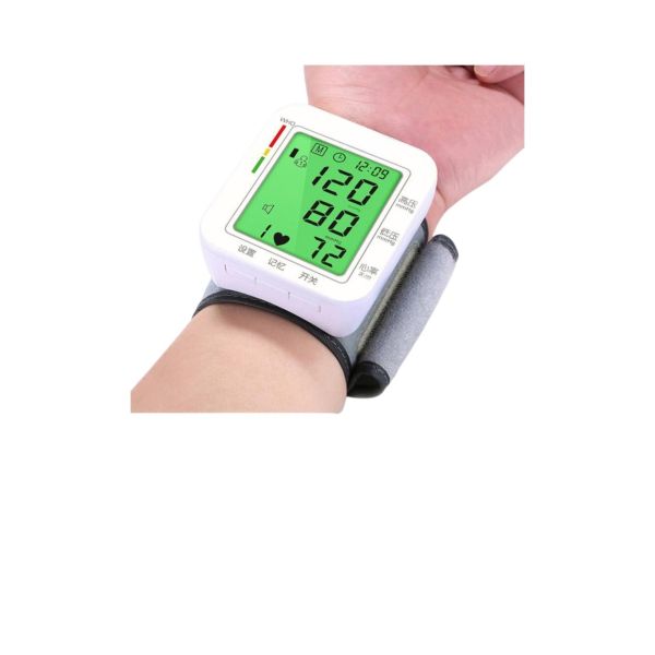 Blood Pressure Monitor Electronic Sphygmomanometer Meter Wrist Sphygmomanometer Home