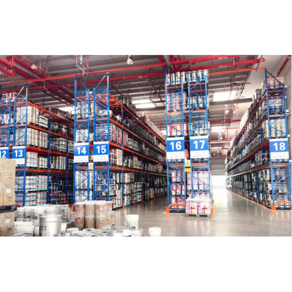 VNA Rack Very Narrow Aisle Heavy Duty Rack VNA Pallet Racking Warehouse Storage Rack with three way forklift