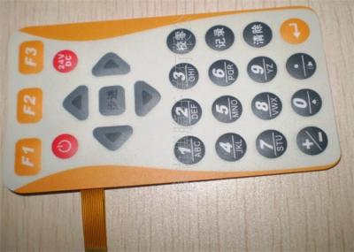 A Multi-cor gravou o painel do interruptor de controle para o controle industrial/equipamento médico