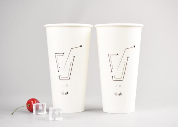 8oz 12oz 16oz 20oz 22oz  Durable Cold Paper Cups Serving Ice-Cold Drinks / Smoothies / Milkshakes