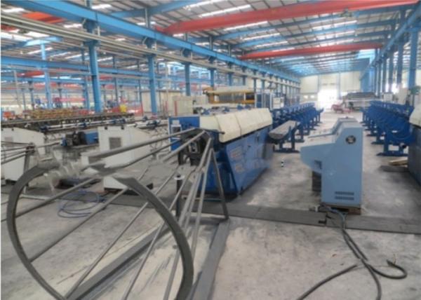 5 - 12mm Steel Bar Straightening And Cutting Machine , Deformed Rebar Straightening Machine