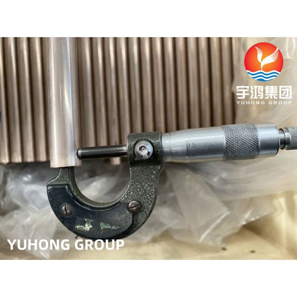 Медный латунный конденсатор воздуха теплообменного аппарата боилера трубки ASTM B111 C70600 C71500 C44300 C68700 C12200 сплава меди трубки