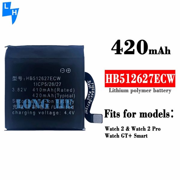 HB512627ECW Батарея для Huawei Watch 2 Pro 4G Мобильная версия Имя WATCH GT FTN-B19