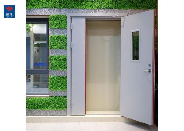 30mins Fire Rated 60mm Galvanized Steel Door American Standard