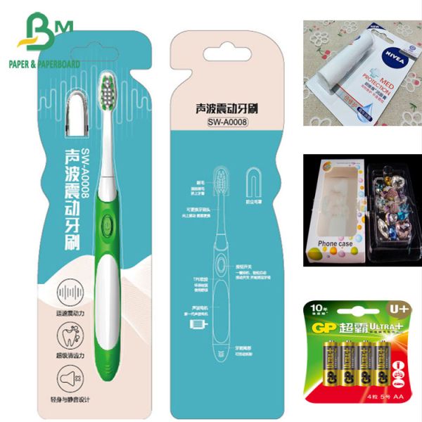 Blister SBS Paper Board Ivory C1S Sheet 275G 300G 320G 350G 400G 425G