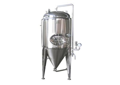 1000L Top Side Conical Beer Fermenter Stainless Steel with Cooling Jackets
