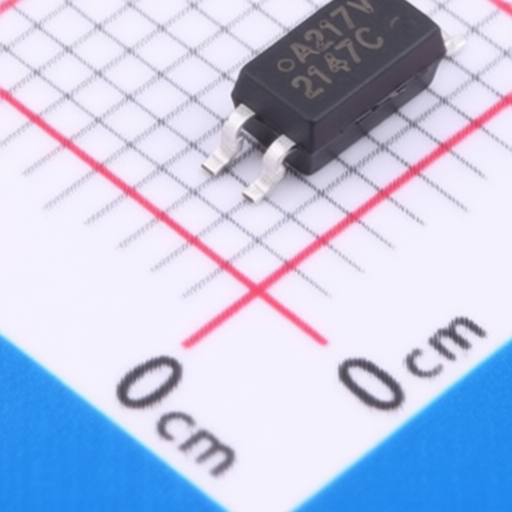 High isolation voltage phototransistor optocoupler Broadcom ACPL-217-56CE with compact 4 pin SO package and CTR