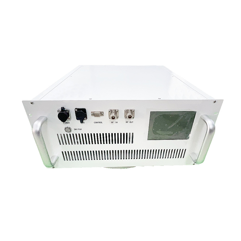 19 дюймовая стойка для установки Усилителя мощности UHF 0,1-500 МГц Усилитель мощности ПСАТ 50 Вт Усилитель мощности