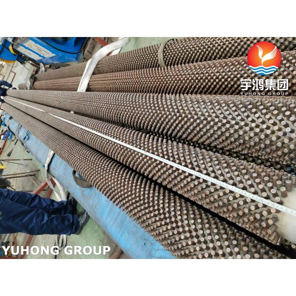 Tubes en acier inoxydable au plâtre pour fours et évaporateurs