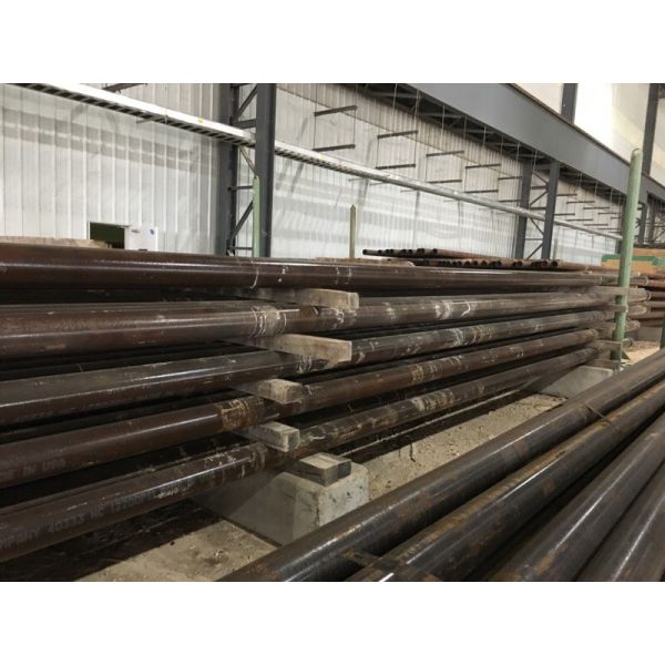 Cold Resistant Alloy Steel Seamless Tubes , Round Steel Pipe DIN 17173 EN Standard