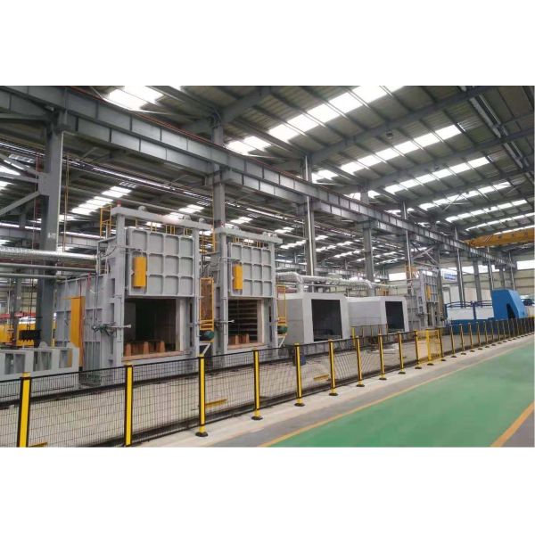 Ligne de traitement thermique de boîte pour l'austénitique / bainitic / acier au