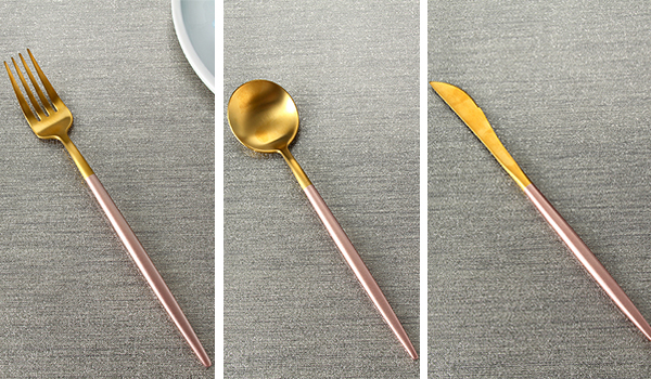 Reusable Wedding 18/10 Stainless Steel Cutlery 5pcs