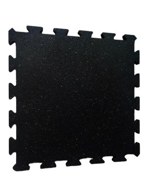 Red Interlocking Rubber Mat Portable Textured Rubber Floor Tiles Removable