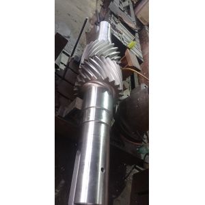 DP1.732 22T Double Helical Gear Shaft Helix Angle 30° SAE 4340 Steel